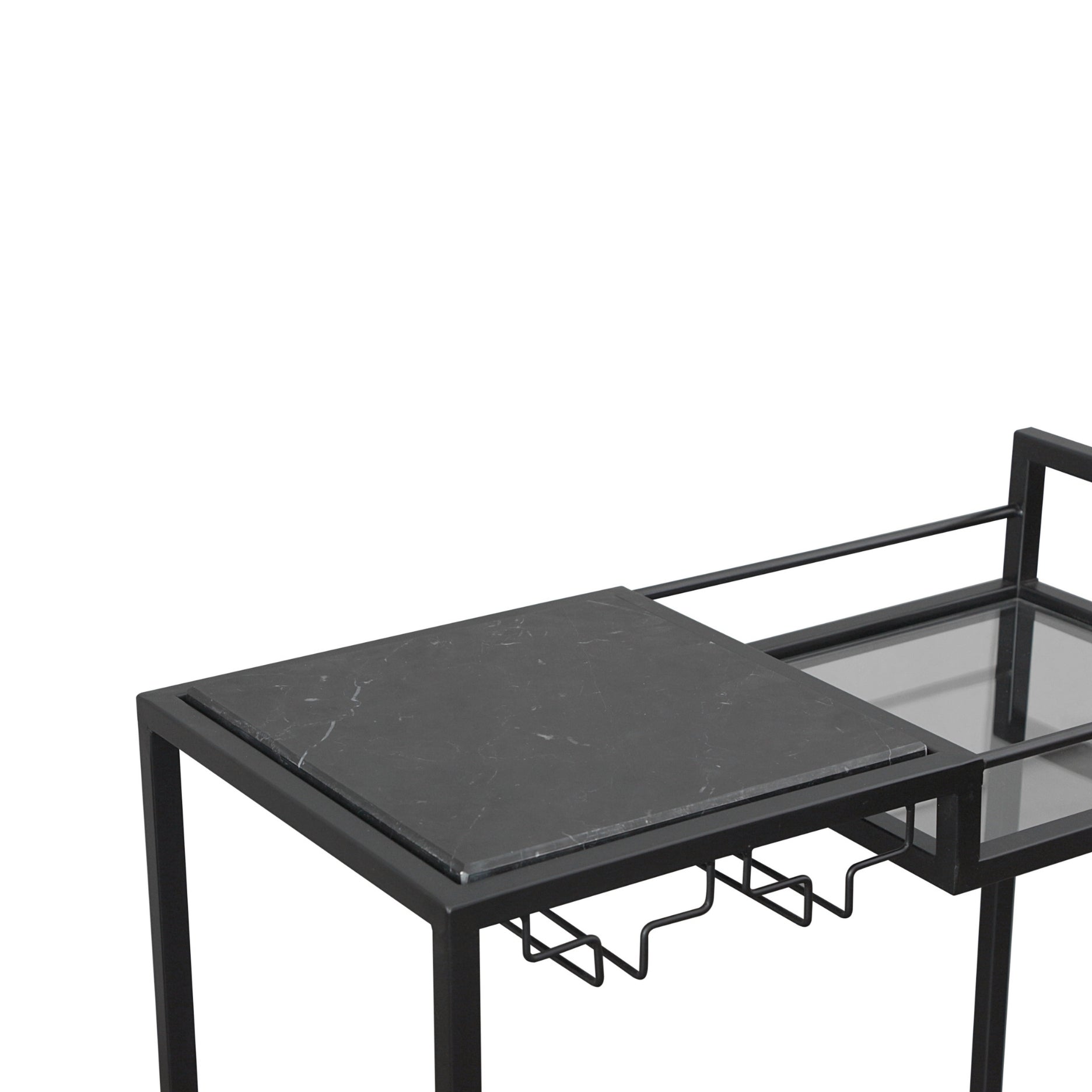 Mason II Servierwagen MINI – schwarz